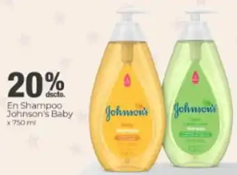 Metro En Shampoo Johnson's Baby 750ml oferta