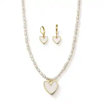 Ésika Estuche collar + aretes pure amour oferta