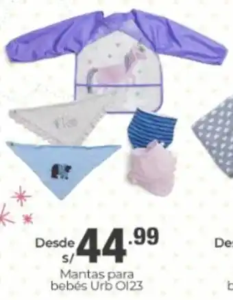 Metro Mantas para Bebés Urb O123 oferta
