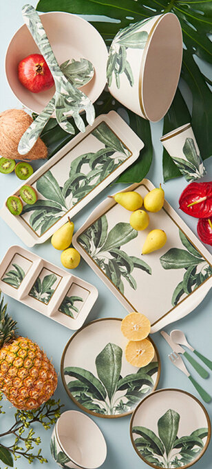 Plaza Vea Vajilla de Melamina oferta