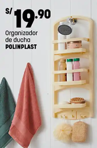 Plaza Vea Organizador de Ducha POLINPAST oferta