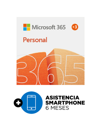 Microsoft 365 personal + asistencia smartphone 6 meses