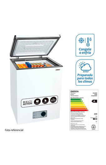 Tiendas EFE Congeladora coldex ch05 bl 152 litros - blanco oferta