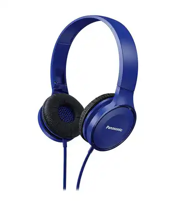 Tiendas EFE Audífonos panasonic street vincha rp-hf100me - azul oferta