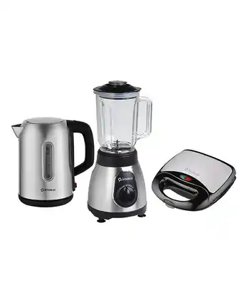 Tiendas EFE Licuadora bls5388i + sandwich maker isg014a + hervidor eléctrico 1.7l ke1722 oferta