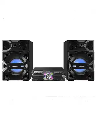 Tiendas EFE Minicomponente sc-max 3600 panasonic bluetooth 2400w oferta
