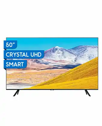Tiendas EFE Tv samsung 50"; crystal ultra hd smart tv un50tu8000gxpe oferta