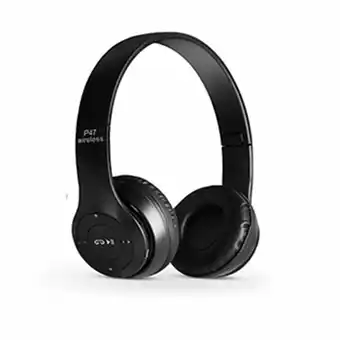 Tiendas EFE Audífono genérico inalámbrico bluetooth p47 - negro oferta