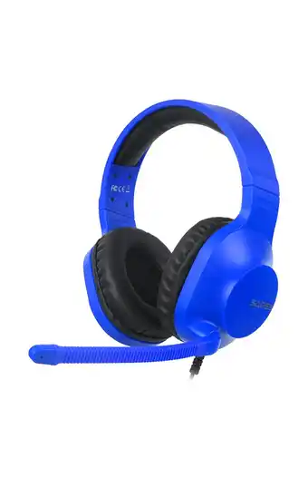 Tiendas EFE Audífonos gamer sades spirits - azul oferta