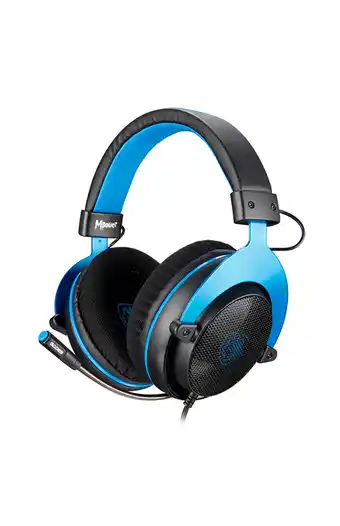 Tiendas EFE Audífono gamer sades m-power - negro azul oferta