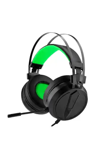Tiendas EFE Audífonos gamer para pc t-dagger athos - negro verde oferta