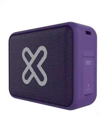 Tiendas EFE Parlante nitro klip xtreme kbs-025or ipx7 - morado oferta