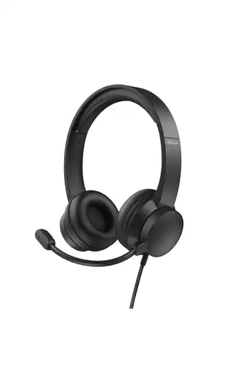 Audífonos usb trust on ear rydo con micrófono