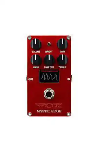 Tiendas EFE Pedal analógico - vox - mystic edge - ve-me - rojo oferta