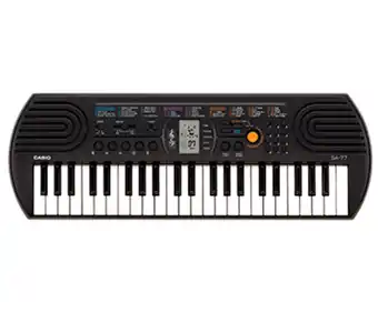 Tiendas EFE Órgano electrónico casio sa-77ah2 - negro oferta