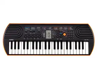 Tiendas EFE Órgano electrónico casio sa-76ah2 - negro oferta