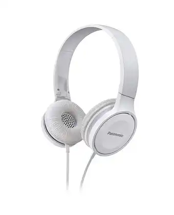 Tiendas EFE Audífonos panasonic street vincha rp-hf100me - blanco oferta
