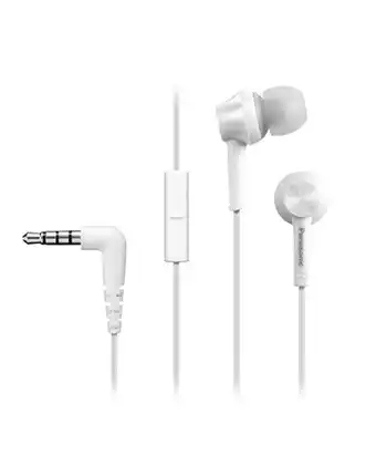 Tiendas EFE Audífonos panasonic de inserción rp-tcm115e - blanco oferta