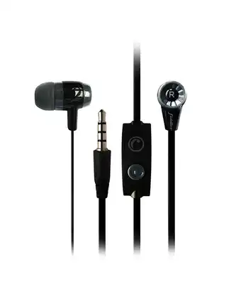 Tiendas EFE Audífono fiddler con micrófono - negro oferta