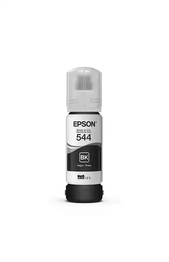 Tiendas EFE Botella de tinta epson color negro t544120 oferta