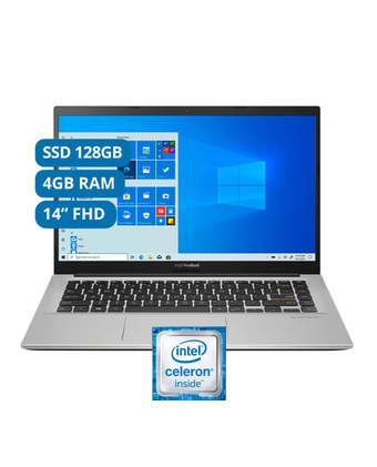 Tiendas EFE Laptop asus vivobook 14"; x413 intel core i3 4gb 128gb ssd - teclado en inglés oferta