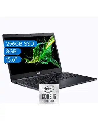 Tiendas EFE Laptop acer aspire 5 intel core i5-1035g1 15.6"; 8gb 256gb ssd oferta