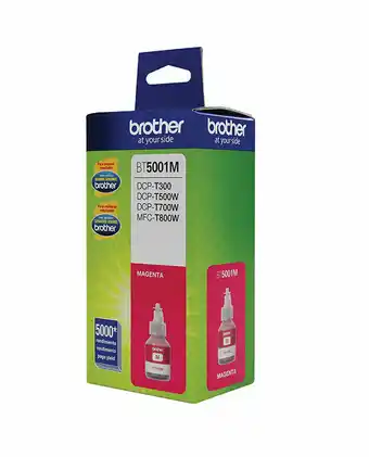 Tiendas EFE Cartucho brother bt5001m ink rojo (mag) oferta