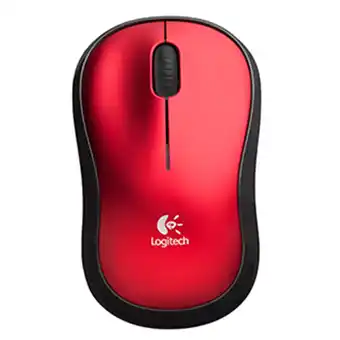 Tiendas EFE Mouse inalámbrico logitech m185 - rojo oferta