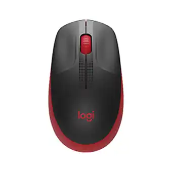 Tiendas EFE Mouse inalámbrico logitech m190 - rojo oferta