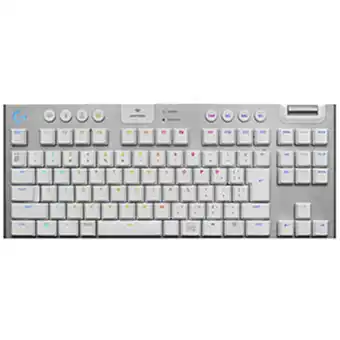 Tiendas EFE Teclado inalámbrico logitech g915 tkl rgb - blanco oferta