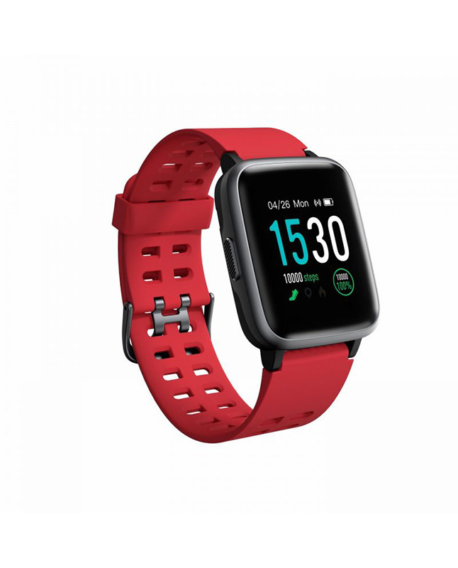 Smartwatch multisport leotec fit 814 - rojo oferta en Tiendas EFE