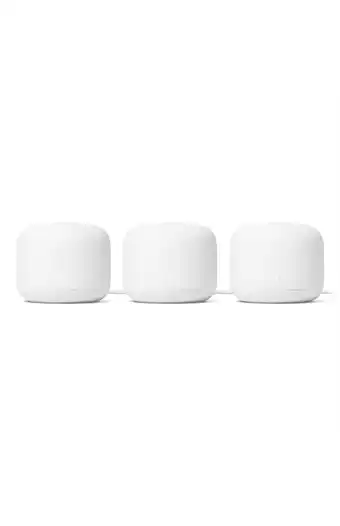 Tiendas EFE Asistente google y repetidor de señal nest wifi 3 pack con un router y dos punto wifi oferta