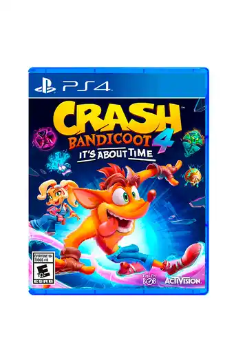 Tiendas EFE Juego ps4 crash bandicoot 4: its about time oferta