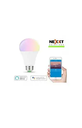 Tiendas EFE Foco led wifi nexxt a19 compatible con alexa y google home oferta