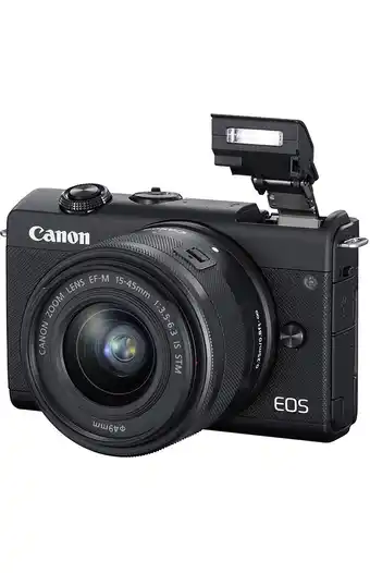 Tiendas EFE Cámara canon eos m200 ef-m 15-45mm is stm bk oferta