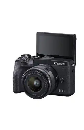 Tiendas EFE Cámara canon eos m6 mii ef-m 15-45mm is stm bk oferta