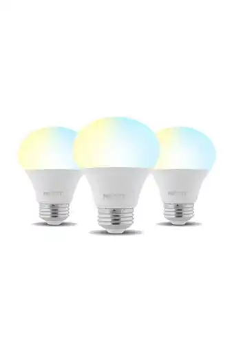 Tiendas EFE Pack 3 focos led nexxt blanco wifi nhb-w120 google home y alexa oferta