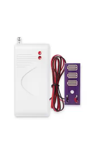 Tiendas EFE Sensor de agua inalámbrico para sistemas de alarmas oferta