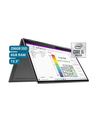 Tiendas EFE Laptop lenovo 2 en 1 yoga c640 intel core i5 13.3"; 8gb 256gb oferta