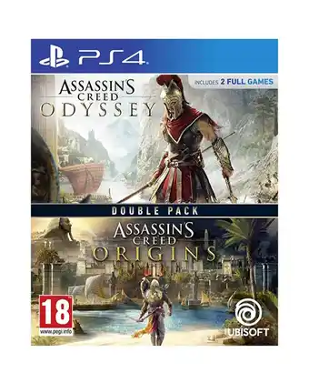 Tiendas EFE Juego ps4 assasin creed collection odissey + origins oferta