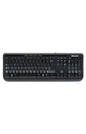 Tiendas EFE Teclado microsoft wired 600 - negro oferta
