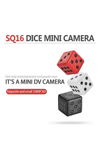 Tiendas EFE Mini cámara dado mn electronics sq16 hd 1080p oferta