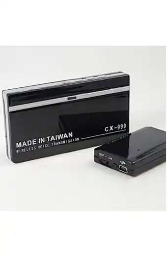 Tiendas EFE Transmisor de voz inalámbrico mn electronics cx-990 400mhz oferta