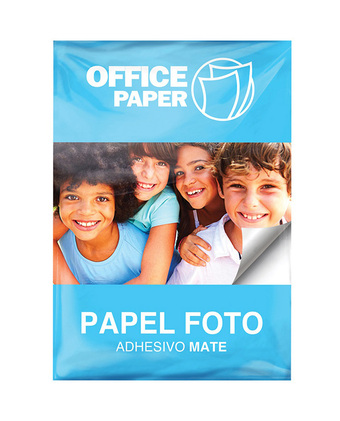 Tiendas EFE Papel fotográfico office paper adhesivo mate 110g por 20 hojas a4 oferta