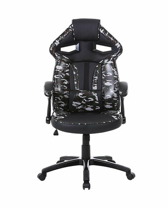 Tiendas EFE Silla gamer reclinable print militar oferta