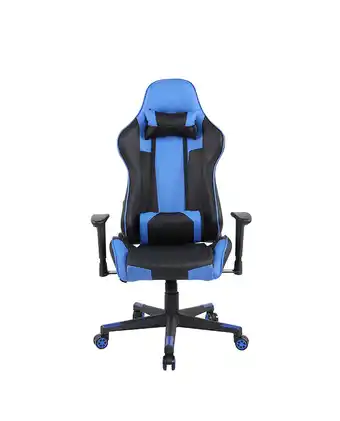 Tiendas EFE Silla gamer venso rta-004 - azul y negro oferta