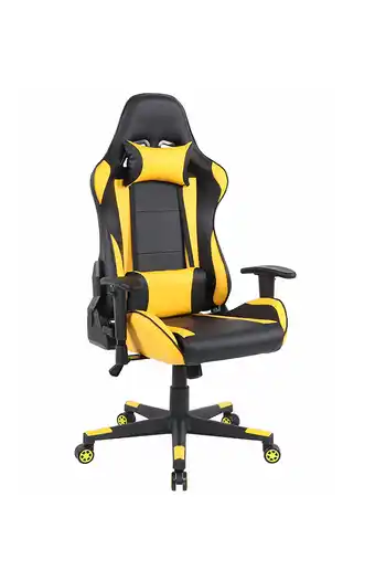 Tiendas EFE Silla gamer venso rta-057 - amarillo y negro oferta