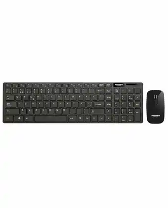 Tiendas EFE Teclado micronics caprice mic wt801 + mouse - negro oferta