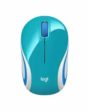 Tiendas EFE Mouse logitech mini m187 refresh - celeste oferta