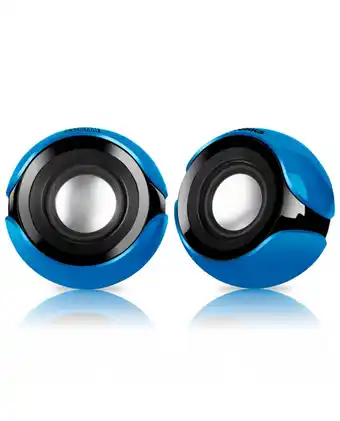 Tiendas EFE Parlante 2.0 usb zoom 2 blu s402b micronics oferta